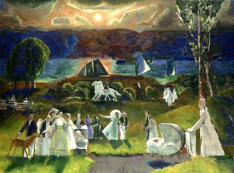 George Wesley Bellows Summer Fantasy oil painting image